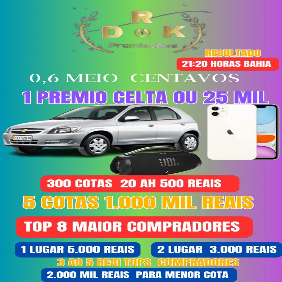 SEXTOU QUASE 350 GANHADORES